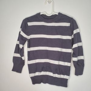 Grey striped sweater 2T